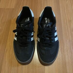Adidas Black & White Samba (Platform) Sneakers
